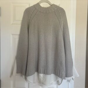 Brochu Walker Gray Layered Sweater